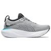 Asics Gel Nimbus 25 Sheet Rock Rosa Rave Scarpe da Ginnastica da Donna Grigio Bianco 1012B356-023