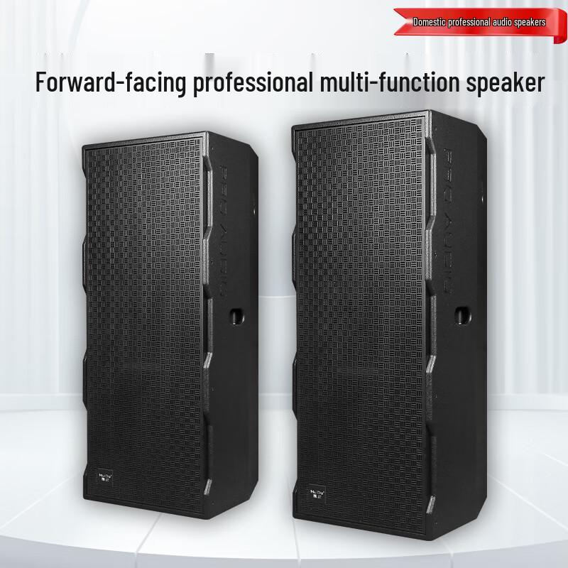 HuiDu PRO-215 Dual 15-inch Professional High-Power Stage Speaker (CN Version)