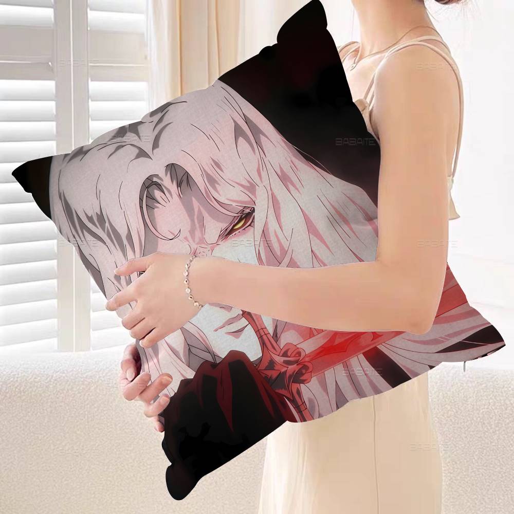 Anime Castlevania Cushion Cover Inches Farmhouse Decor Home Throw Pillow Covers for Couch Decorations