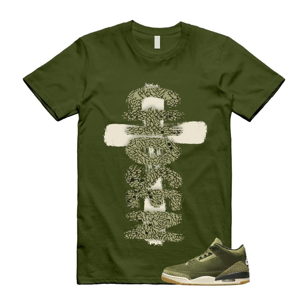 3 Family Affair Olive Sequoia Neutral Sail T Shirt Match CHOSEN