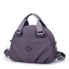 Women's Wrinkled Bag Solid Color Handbag Middle-aged Mother Bag Large Capacity Shoulder Crossbody Bag