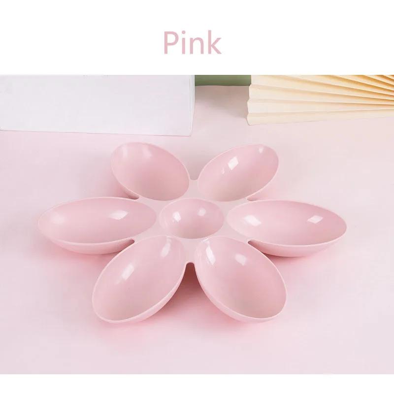 

6 In 1 Pet Bowls Food Feeder Dog Water Bottle Anti Choke Dog Bowl Cat Slow Down Eatting Feeder Cat bowls Pet Supplies розовый