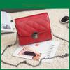 Elegant Pu Leather Female Hand Bags With Rivet Chain For Versatile Use