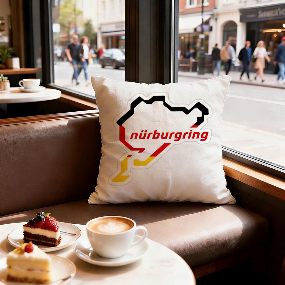 Sport Nurburgring Cushion Cover Decorative Cushions Covers Cover Sofa x Pillow Piece x x Pillowcase