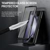 Compatitable With Samsung Galaxy Z Fold 7 Case With Kickstand Holder, Plating Edge Z Fold 6 Case With Front Screen Glass