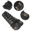 G63 Leather Archery Arm Protector Guard Armband for Shooting Hunting Archery Arrow Bow Supplies EquipmentBlack