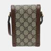 [Gebraucht] Horsebit 1955 Logo Canvas und Leder Handy Tasche - Ausgezeichnet #E37AKR