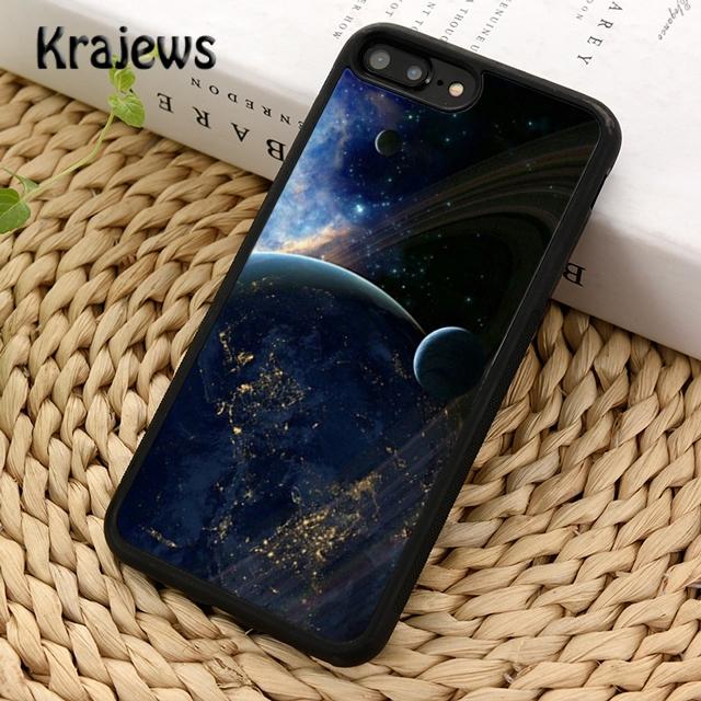 Krajews Solar System Planet Constellations Phone Case For iPhone 17 Air 16 15 14 plus 11 12 13 pro max coque Fundas