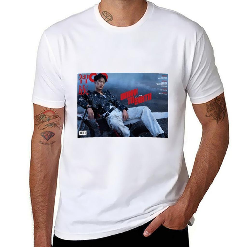 Wang Yibo Tshirt Big Size Short Sleeve Tee For Unisex