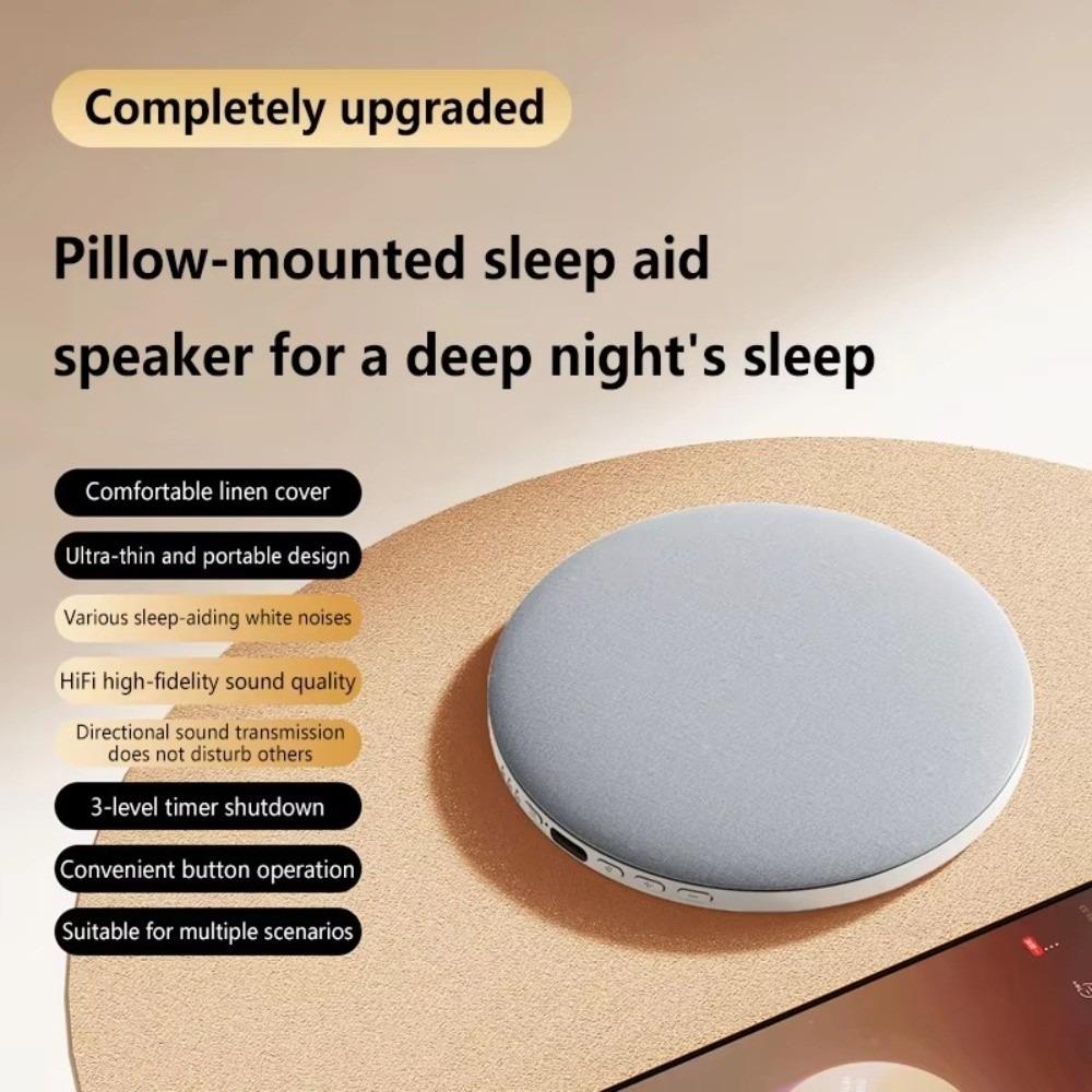 Sleep-enhancing Audio Sleep Pillow Speaker White Noise Pillow Speaker  for Sleeping