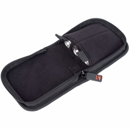 PROTEC Trumpet/Horn Mouthpiece Pouch (3-Piece Capacity), Black, A219ZIP
