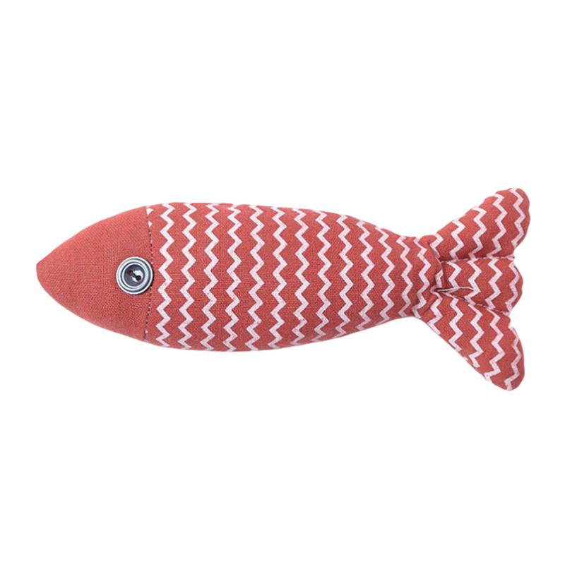 Fish Pets Stuffed Toy Discharge Hair Cat Relieve Boredom Grinding Teeth