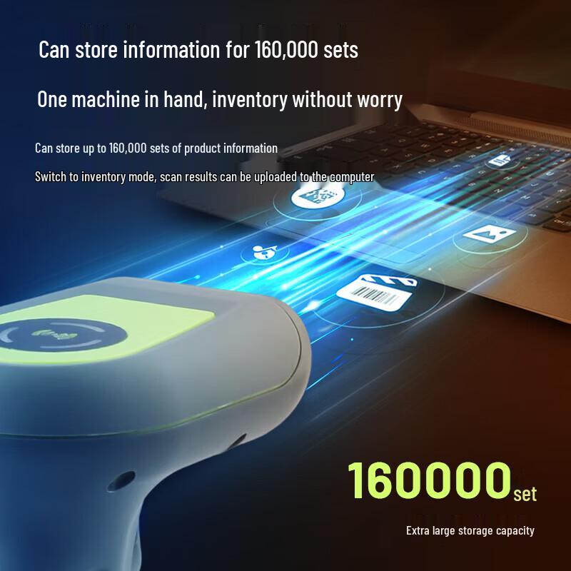 GEPAD GW-2901 Wireless Industrial Barcode Scanner