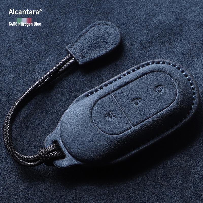 Leapmotor Key Case: Full Coverage Suede Key Bag for C11, C01, T03, S01 Models - Unisex 2023 Edition