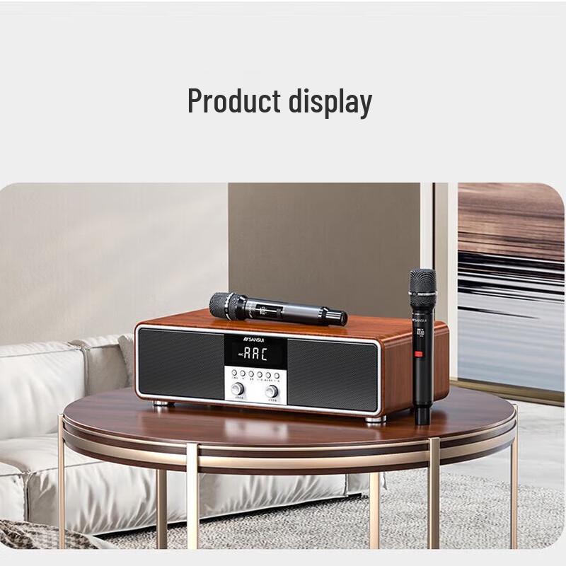 SANSUI T76S 2024 Upgraded All-in-One Home Audio System