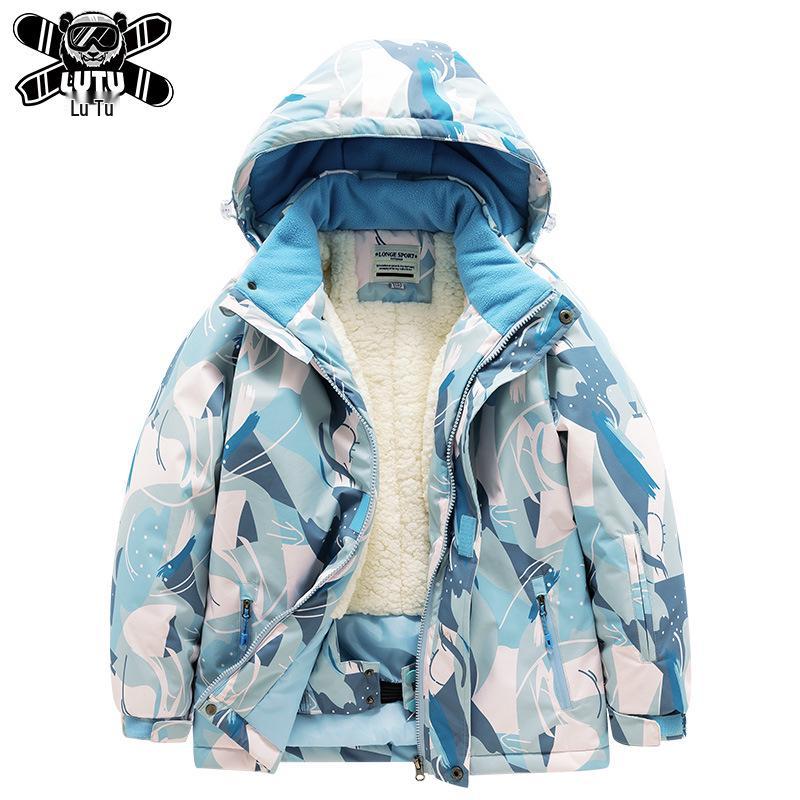 Children's Waterproof Ski Suit: Warm, Windproof, and Trendy for Boys and Girls
