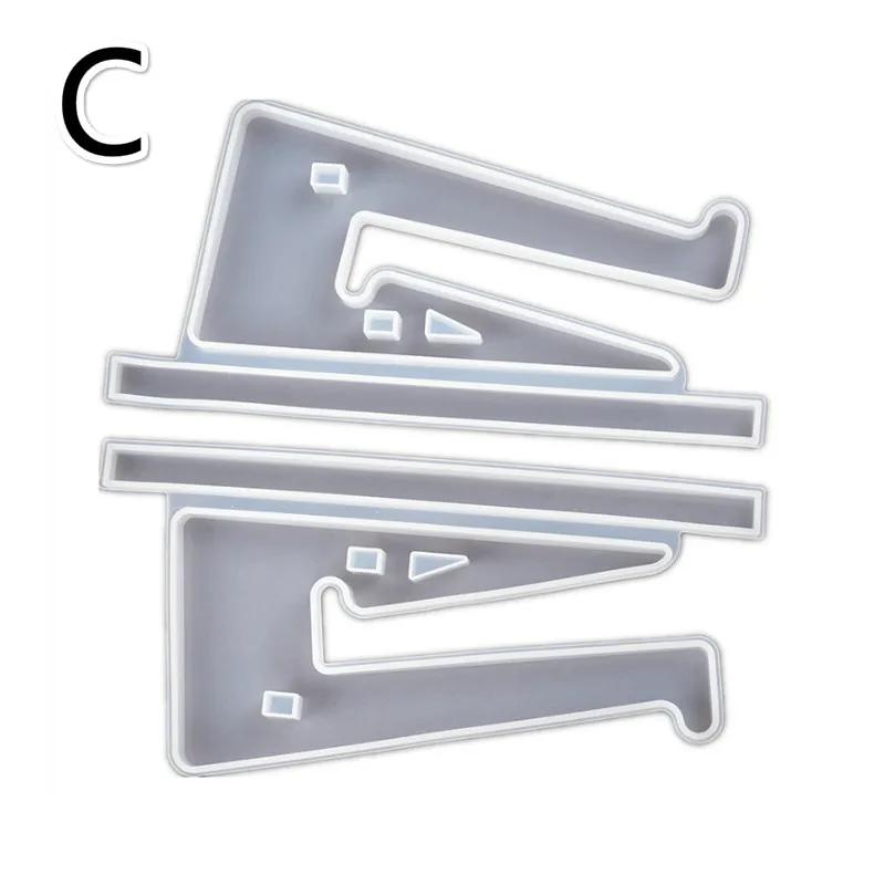 Diy Epoxy Resin Epoxy Crystal Handmade Computer Stand Computer Storage Desktop Cooling Shelf Mold