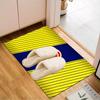 Colombian Soccer Federation Rug Game Carpet, Floor Mat for Bedroom Living Room Entryway Rug, Home Decor Idea Gift for Christmas Birthday
