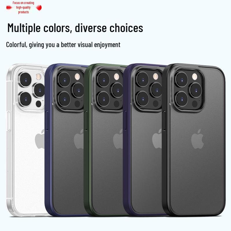 

Матовый противоударный защитный чехол для iPhone 14/14 Plus/14 Pro Max 14