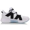 Li Ning Wu Dao Low Comfortable Daily Breathable Low Top Retro Basketball Shoes Women Sneakers Standard-White AGBP054-1