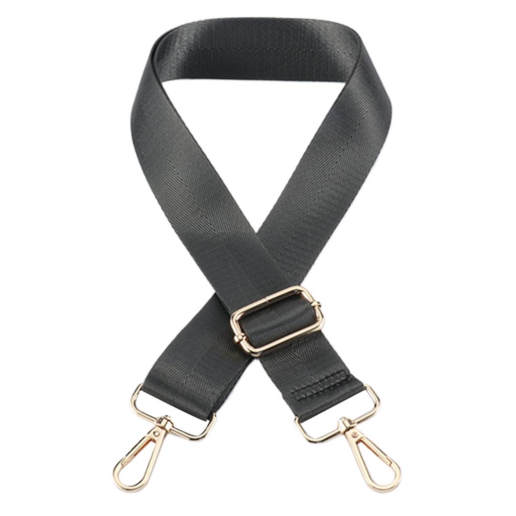 Crossbody Shoulder Strap Wide Shoulder Strap Canvas Replacement Belt Adjustable Solid Color Bag Strap Bag Accessories