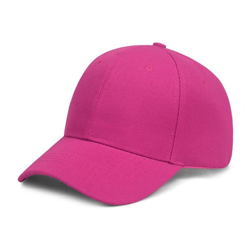 Color Baseball Solid Cap Breathable Headwear Peaked Caps Sunscreen Hat Gift