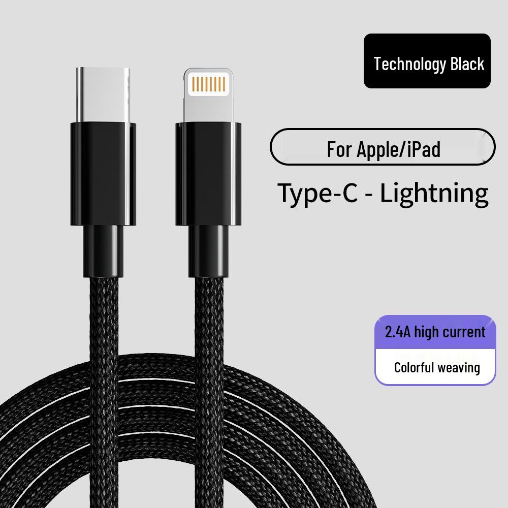 Braided PD20W Super Fast Charging Cable for Apple 14 Pro Max & Phone 13