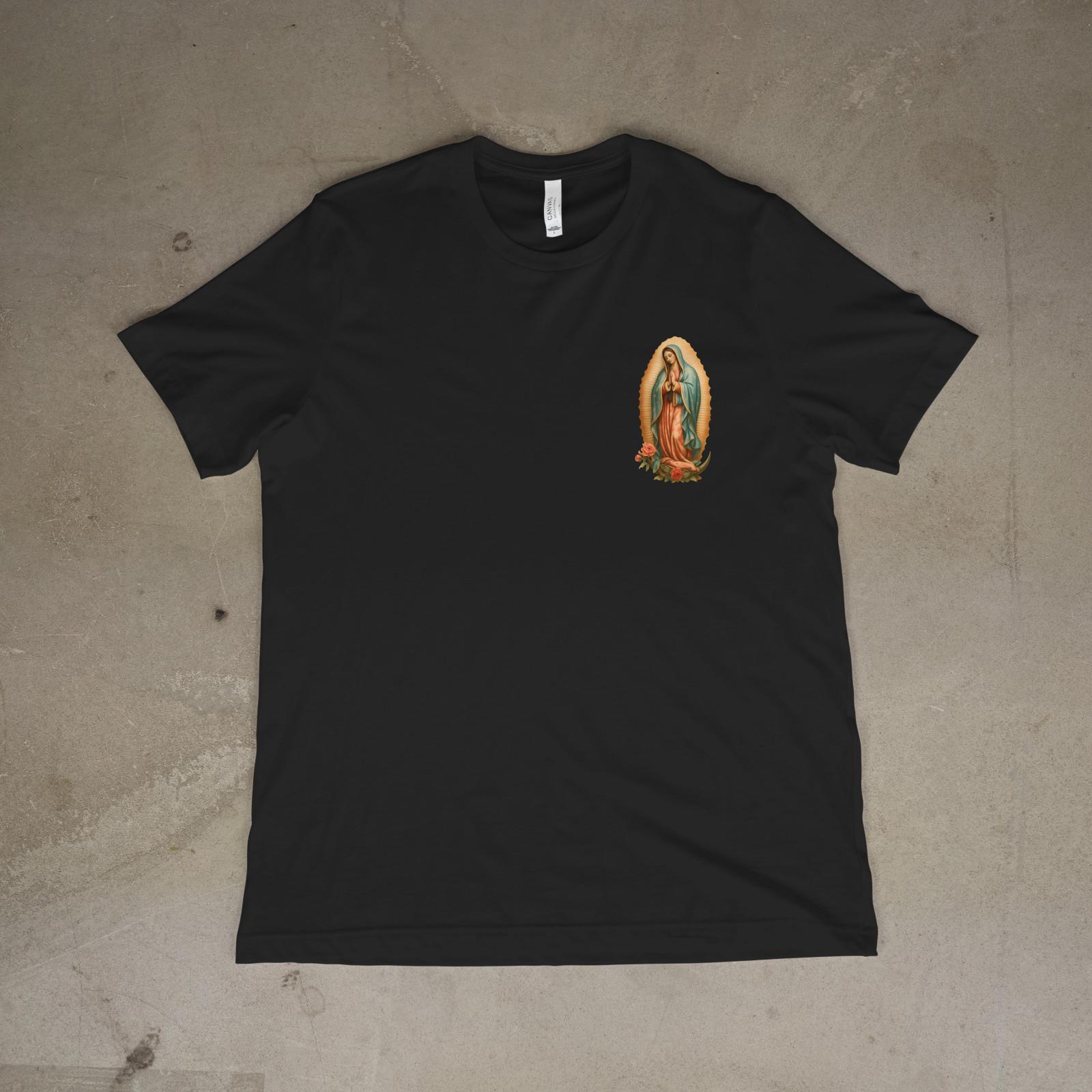 Our Lady of Guadalupe T-Shirt Catholic Virgin Mary Religious Graphic Tee 4XL