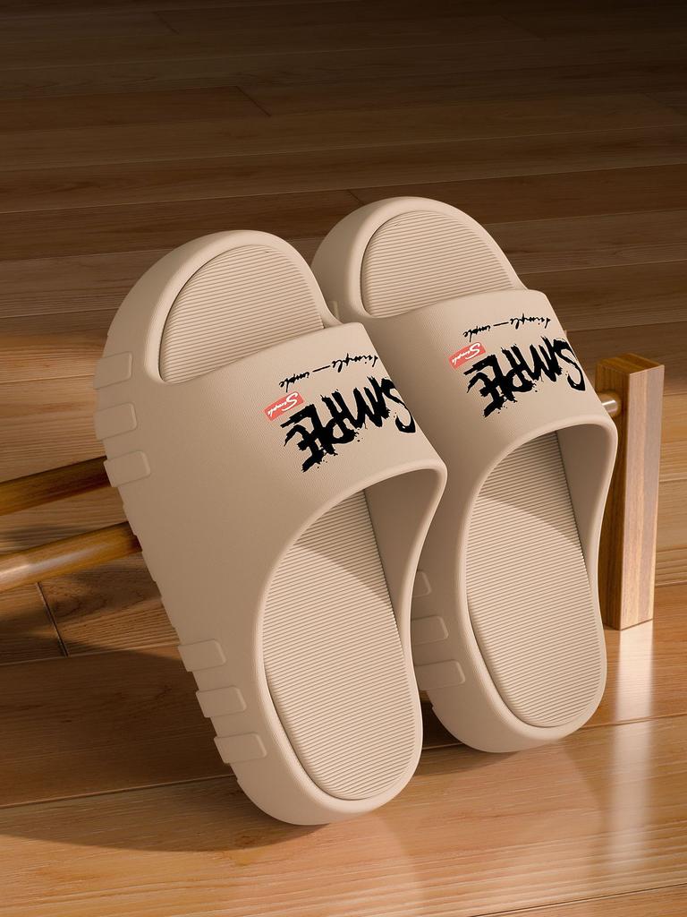 Slippers 2025 Indoor Bathroom Bath Non-slip Eva Cool Slippers Wear Flat Bottom Comfortable