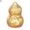 Auspicious Imitation Gold Ingot Ornament Plastic Mascot Display Crafts Home Decor