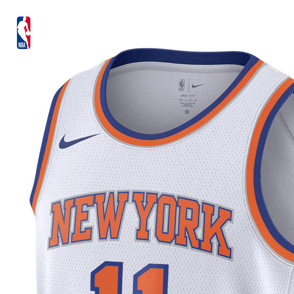 Nike New York Knicks Jalen Brunson 11 Fan Edition Quick-Dry Sports Basketball Jersey Unisex Jerseys DN2178-100-JB