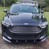 HTTYYX Lesklý černý přední nárazník auta Splitter Lip Diffuser Body Kit Spoiler Guard Pro Ford Mondeo Fusion 2013 2014 2015 2016