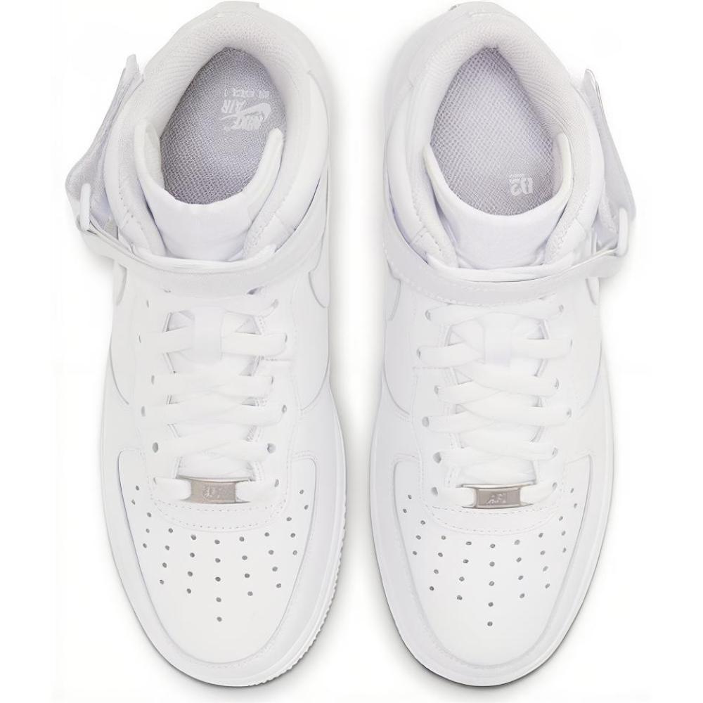 Nike Air Force 1 '07 Mid 'Triple White' Women's Sneakers DD9625-100