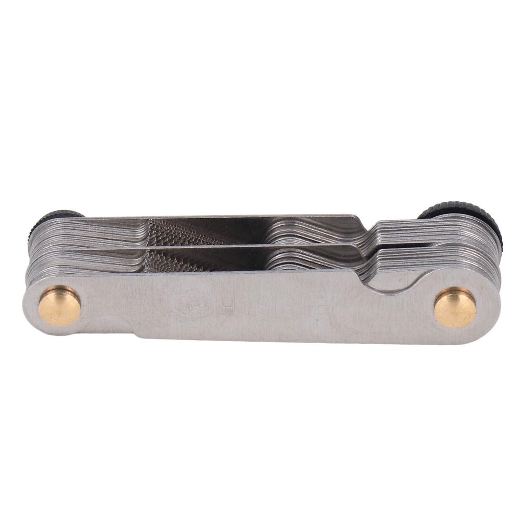 Metric Imperial Screw Gauge Imperial 55 Degree Metric 60 Degree Thread Pitch Measurement Tool