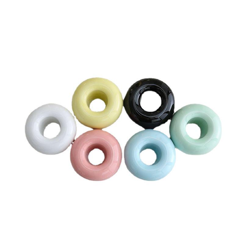 Colorful Ceramic Toothbrush Holder - Creative & Simple Design