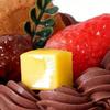 Artificial Birthday Cake 4 Inch Realistic Simulation Cake Display Model for Bakery Shop Window Photography Props 4 Inch
