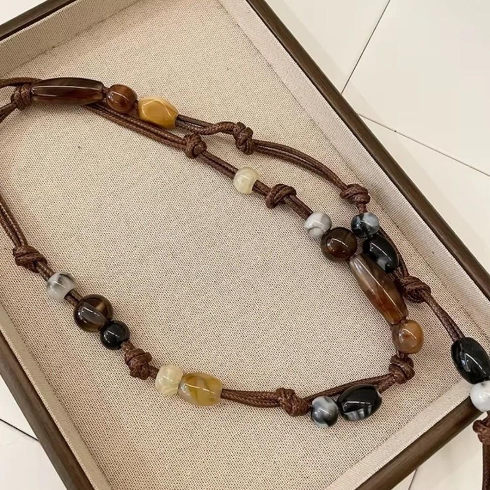 Bohemian Women's Waist Chain Woven Beaded Skirts and Jeans Belt Waist Rope Waist Belt Decoration