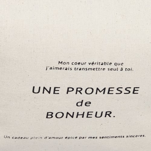 HEAD'S Bonheur Eco Bag, Insulated Lunch Bag, White, 1 Bag (BNR-SCB-S)