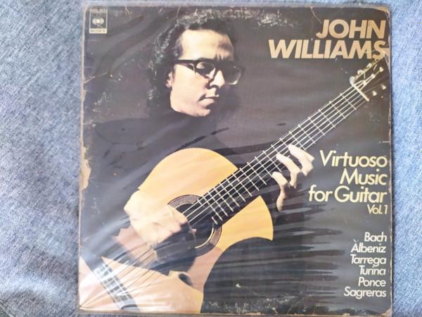 LP Record JOHN WILLIAMS - Virtuoso Music For Guitar Vol.1 25AC182 CBSSONY 1977 Japan Classical Used