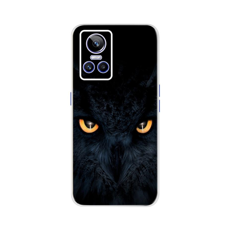 For Realme GT Neo3 Case Cover For Realme GT Neo 3 150W Bumper Soft Lovely Cat Wolf Silicone Phone Funda For Realme GT Neo3 Coque