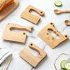 Safe Kitchen Cutting Toy Kids Wooden Cooking Cutter Fish-Shaped Children'S Kitchen Tools Cute Vegetables Fruits Knife Safety
