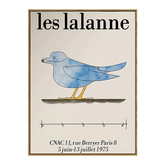 Vintage Abstract Figures Bird Paris Lines Poster Football Swimming Sport Canvas Painting Wall Art Posters Prints Room Home Decor No Frame
