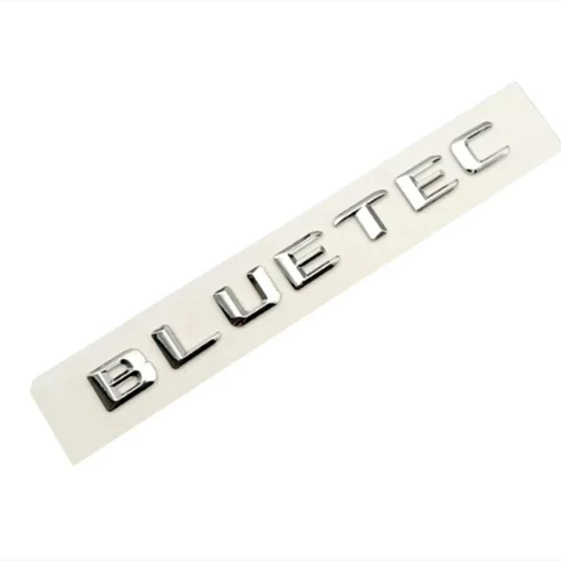 

Car Body Side Badge Tail Trunk Emblem Sticker for Mercedes Benz BLUETEC Logo W213 W212 W204 W205 W176 W164 CLK G63 GLA S300 A180