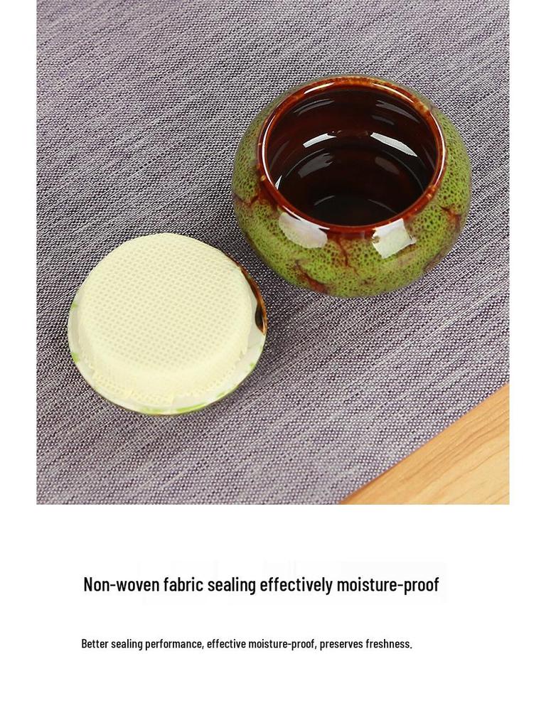 Rock Mountain Mini Sealed Tea Caddy & Makeup Dispenser: Scented Powder Bottle, Face Cream, Lipstick, Rouge Powder Box