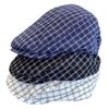 Forward Cap Newsboy Caps Korean Style Painter Hat Casual Plaid Berets  Ladies