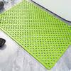 TPR Non-Slip Bath Mat with Suction Cups Shower Bathtub Mat Anti-Fatigue Bathroom Floor Mat Massage Foot Pad
