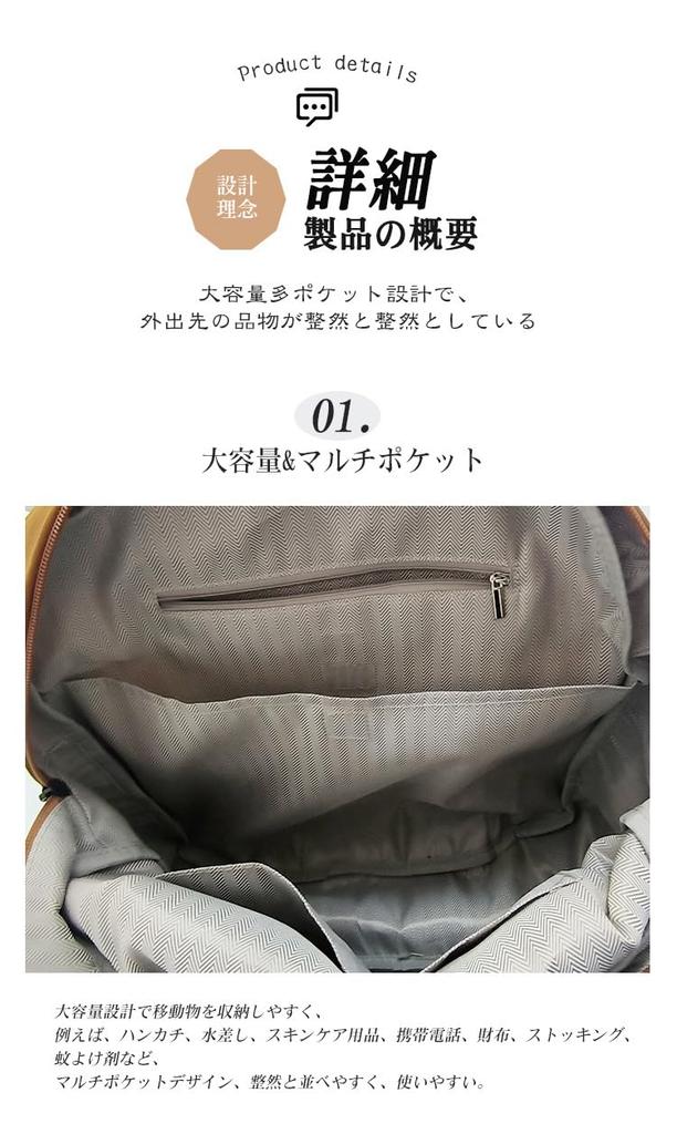 Tote Bag for Can Be Used As Both a Tote Bag and a Shoulder and Large [MIDIRO] Women, Bag, Waterproof, Lightweight, Capacity.