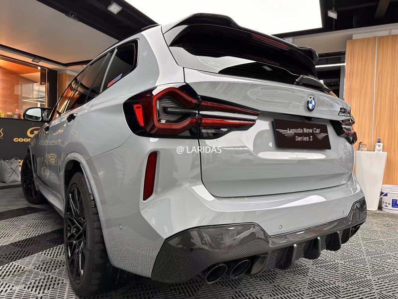 Dry Carbon Fiber Front Lip & Rear Diffuser for BMW X3M F97 G01 LCI