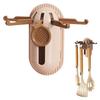 5-Claw Retractable Wall Hook Drill-Free Kitchen Utensil Hanger Adhesive Wall Mounted Hook Entrance Hanger