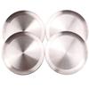 12 Pack 12 Inch Pizza Tray,Stainless Steel Pizza Oven Baking Tray,Round Pizza Baking Sheet,for Baking Roasting Serving